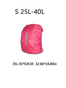 15-75L High-Gualty Backpack Rain Cover -Large Capacity, Wearesistant, Ultra-Lght, Suitable For Hiking,Camping And Backpack Rainproof And Anti-Fouling Cover, Dustproof Cover For Outdoor Travel Hiking And Mountaineering Bag, Foldable And Backpack Protective Cover With Reflective Strips, Suitable For Outdoor, Mountaineering, Commuting, School, Home, Travel Storage,Spring Summer Picks,Brides Maid Gifts,Room,Bedroom Deccor,Bedroom Deccor,Beach,Travel,For Men,For Women,Vacation - Multicolor - View 14