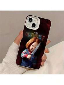 Funda de teléfono para películas de terror, compatible con modelos de  11 a 16, incluyendo versiones Pro y Max, hecha de TPU negro para protección. - Multicolor - Ver 6