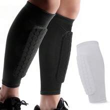 1pc Calf Compression Sleeve With Honeycomb Pads, Calf Sleeves For Basketball Boxing - Multicolor - View 1