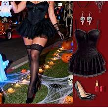Women's Lace Top Thigh High Sheer Stockings Antiskid Silicone Ultra Shimmery Pantyhose - 裸體 - 查看 8