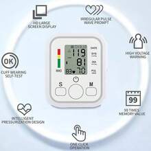Blood Pressure Monitors & Accessories - White - View 6
