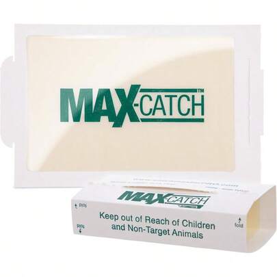 Max-Catch Mouse And Insect Glue Trap 36pk Mouse Traps Indoor For Home Sticky Pest Control Adhesive Tray For Catching Bugs Rats And Rodents Bulk Classic Glue Boards
