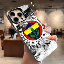 T-Turquía Fenerbahce-E funda de teléfono para 17 16 15 14 13 12 11  Pro MAX gris plata gota mate cubierta trasera a prueba de golpes - z6 - Ver 9