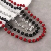 1 pieza Cadena de cuerpo con forma de gota de agua de doble capa con decoración de pedrería, sexy cadena de cintura - Plateado - Ver 5