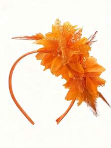 1 Stück Vintage Damen 1920er Jahre Spitze Mesh Amazing Gatsby Haarband - Retro 80er Jahre inspiriertes Damen Party Accessoire, erhältlich in Rosa, Blau, Gelb, Grün, Orange, Lila, Schwarz, Weiß, geeignet für Braut-Verlobung, Hochzeit, Halloween, Lehrer Geschenke, Weihnachten, Silvester, Lässig Outfit - 1 Stück/3 Stücke