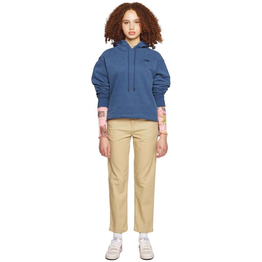 The North Face ملابس رياضية نسائية - الأزرق - مشاهدة 1