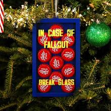 Funny Emergency Nuka Caps Ornaments Hanging Ornament Box W/ 12 Nuka Red Caps Hilarious Unique Birthday Gifts Funny Stocking Stuffers For Men And Women - Blue - View 3