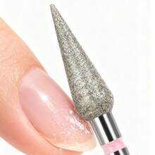 1件套美甲钻头，带磨头，耐用，适用于卸除凝胶猫眼指甲油，专业美甲工具 - 彩色 - 查看 5