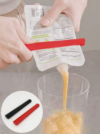 1 st såspress, ett bärbart verktyg för hem och kök, en effektiv pryl för att pressa sylt.