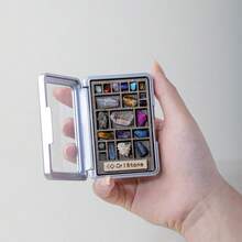 1件天然水晶原石矿物标本岩石矿石宝石，可用于收藏、家居办公装饰、圣诞礼物、感恩节礼物等。 - 鐵盒礦標收藏盒 - 查看 11