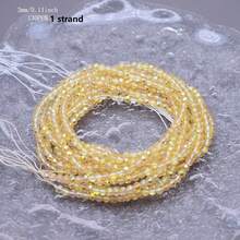3mm 1strand 130pcs Natural Stone Round Faceted Spinel Cut Multicolor Glass Beads For Jewelry Making DIY Necklace Bracelet - 3x3mm Colored Glass Beads - View 10