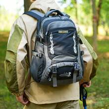 Large Capacity Outdoor Hiking Backpack, Multi-Functional Waterproof Durable Trekking Bag, Can Hang Camping Gear, Unisex Travel Sports Backpack, Available In Multiple Colors