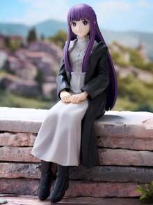 Fern-Frieren：超越旅程终点 动漫 PVC 手办 收藏装饰玩具 适用于汽车/桌面/家居装饰 PVC 手办雕像 或粉丝礼物/收藏品，装饰品 适用于电脑机箱 - 彩色 - 查看 1