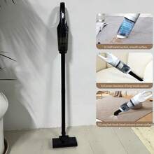 2-In-1 Cordless Handheld Vacuum Cleaner, Lightweight, Single-Handed Operation, Direct Suction Design, Powerful Suction, Suitable For Home, Carpet, Hardwood Floor. 2600mAh, 7.4V