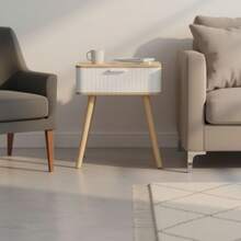 MOBLEKIT Nightstands - White Drawer 40x29x52 cM - View 7