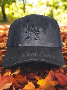 Rude Awakening Gorra Última Cena Diseño Único y Exclusivo para Ocasiones Casuales Accesorio Distintivo y Versátil para Estilo Diario - Negro - Ver 5