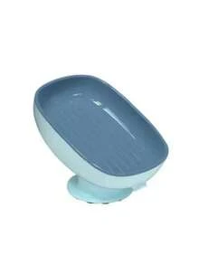 1个超强吸盘皂碟浴室便携式皂碟架自排水皂盒浴室皂盒配件 - 彩色 - 查看 11