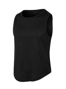 Men's Gym Tank Top Sleeveless Shirts For Men Fitness Workout Muscle Athletic Dry Fit Lightweight Tee Shirts - màu đen - Xem 6