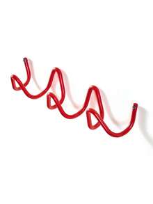 Coat Rack Wall Mount, Creative Wave Wall Hooks 20KG Capacity, Easy Installation, Multi-Purpose Hooks For Coat, Hat, Bag, Umbrella