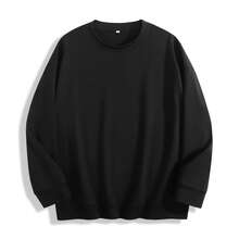 Bee Print Sweatshirt, Long Sleeve Crew Neck Casual Sweatshirt For Fall & Spring, Women's Clothing Christmas Outfit Women Christmas Sweatshirt Fall Clothes For Women Winter Clothes For Women Christmas Decor - 黑色 - 查看 2