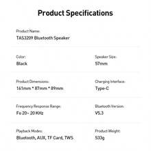 PHILIPS TAS3209 Wireless Speaker, IPX7 Waterproof, RGB Lighting, 1800mAh Battery, TWS High-Fidelity Sound Quality, Bluetooth 5.3, Type-C Charging, Football Mesh Design, Suitable For Camping, Gaming, Home Theater And Other Scenarios - Multicolor - View 13