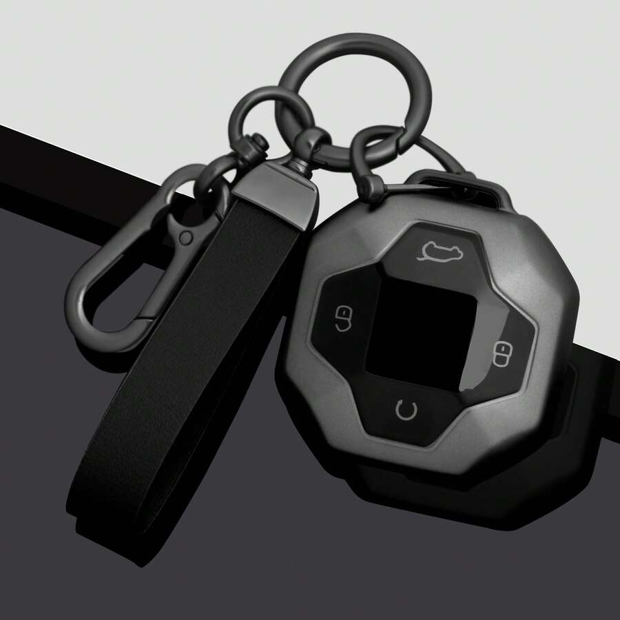 Car Key Shell Remote Control Protective Cover Keychain Holder Interior Accessories For Chery Jetour T2 Traveler Traveller Pro 2023 2024 - one-size - View 1