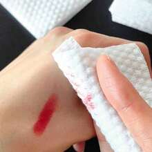 600/450/200/100/50 piezas Almohadillas de algodón faciales suaves y ligeras, de doble cara sin pelusa, aptas para uso diario, recarga de viaje, DIY de cuidado de la piel, viajes, dormitorio y escuela - Multicolor - Ver 3