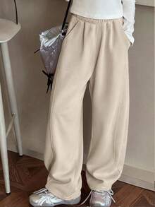 Girls' Gray Wide Leg Sweatpants, Casual Lightweight Spring Summer Autumn, Sports Style Girls Pants, Girls Clothes, Black Pants, Girls Sportswear, Girls Green Pants, Black Pants, Children's Clothing, Girls & Teens Pants, Girls Sports Pants, Cute Pants, Tween Girl Pants, Striped Pants, Girls Clothes, Tween Girl Cargo Pants, Tween Girl Sweatpants, Tween Girl Flare Pants, Autumn Tween Girl Clothes, 8-12Y