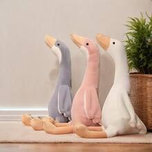 Búp bê nhồi bông hình ngỗng ngồi cao 11,81 inch, hình thú nhồi bông ngỗng lớn, sống động và dễ thương, hình trái tim nữ tính, cũng có thể dùng làm gối, mềm mại, thích hợp làm quà tặng cho thanh thiếu niên và trang trí nhà cửa. - Nhiều màu - Xem 7