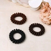 6 szt. jednokolorowych spiralnych gumek do włosów, damskie gumki do włosów z wysokoelastycznym drutem telefonicznym, proste gumki do włosów, uniwersalne akcesoria do włosów, które nie niszczą włosów, wypełniacze do pończoch, wypełniacze do pończoch, wypełniacze do pończoch dla kobiet, wypełniacze do pończoch dla kobiet, prezenty świąteczne, prezenty, wypełniacze do pończoch świątecznych, prezenty dla kobiet, prezent, prezent świąteczny, wypełniacze do pończoch dla dorosłych, wypełniacze do pończoch dla dorosłych, artykuły do włosów, akcesoria damskie, wypełniacze do pończoch, akcesoria do włosów dla osób w okresie dojrzewania, świąteczne akcesoria do włosów, pomysły na prezenty dla kobiet, wypełniacze do pończoch kosmetycznych, prezenty świąteczne dla kobiet - Wielokolorowe - Zobacz 3