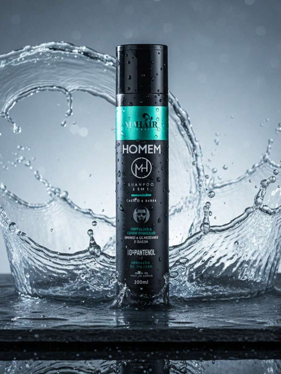 Mahair Cosmetics Shampoo For Men 2x1 Mahair Men's Hair And Beard Line - 白色 - 查看 1