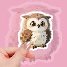 56 Peças Adesivos de Animais Doodle em Aquarela Cartoon, Adesivos Personalizados Coloridos e Fofos, Não Repetitivos, Adequados para Capas de Telefone, Scrapbooking, Garrafas de Água, Skates, Laptops, Suprimentos de Escritório, Decoração de Carros, Planejadores, Bagagem, Recompensas de Sala de Aula, Interação Pais-Filhos, Presentes de Aniversário, Selos de Lancheira - Multicolorido - Visão 10