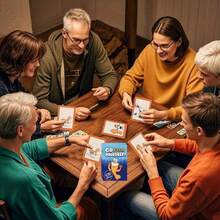 Premium Klassisches Go Fish Kartenspiel - Interaktives Brettspiel für Familien mit Erwachsenen & Kindern, 2-8 Spieler ohne zusätzliches Zubehör, reisefreundliche stabile Verpackung, ideales Weihnachtsgeschenk & Eisbrecher-Spiel für Feierlichkeiten, perfekt für Familienabende, Geburtstage & Reiseunterhaltung - Verschiedenfarbig - Übersicht 7