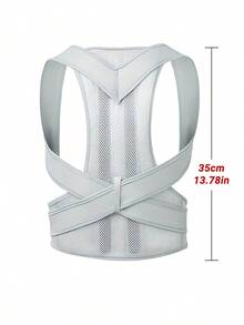 2025 New 1-Piece Adjustable Shoulder Strap Unisex Back Support, Fully Adjustable For Comfort & Breathability, Enhances Body Confidence, Lightweight & Flexible For Daily Wear, Office, Workout, Fitness, Waist Trainer