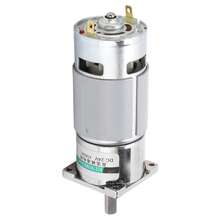 DC Gear motor mini speed reduction CW CCW permanent magnet automated industry 24V XD‑42GA755 500rpm/min, motorreductor compacto para aplicaciones industriales y proyectos automatizados, funcionamiento bidireccional, estructura duradera, recomendado para robótica, modelismo y mecanismos personalizados, fácil integración en sistemas de control. - Plateado - Ver 7