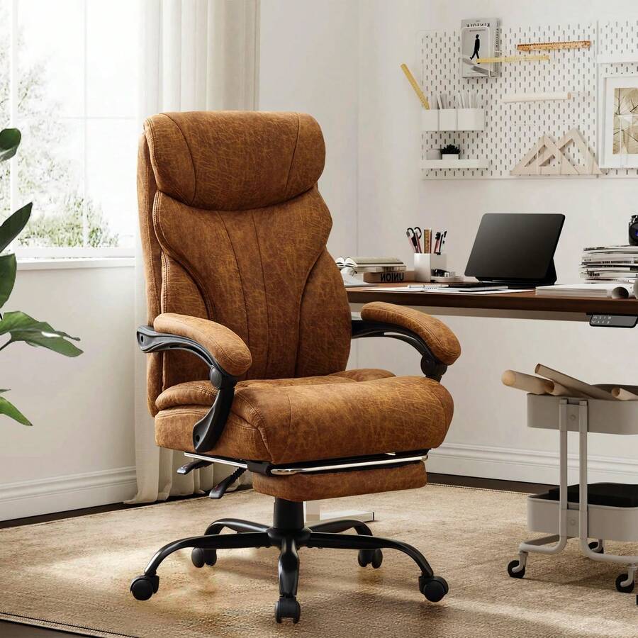 Home Office Chairs - Brown - View 1