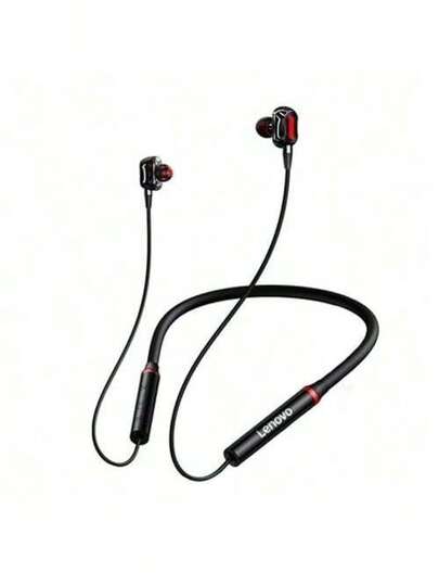 Lenovo HE05 Pro Air-Feel Earphones: Made With Skin-Friendly Liquid Silicone, Featuring A 13mm Titanium-Plated Dynamic Driver, Magnetic Anti-Loss Design, Noise-Canceling Calls, And A Mobile Office Solution For Business Professionals.