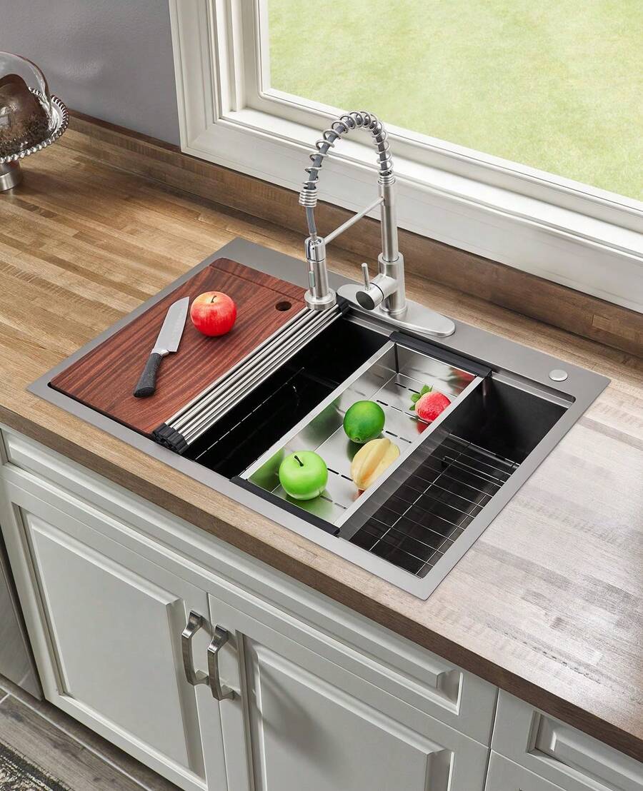 Kitchen Faucet - Siyah - Görünüm 1