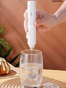 Rechargeable Electric Hand Mixer, Wireless Mini Handheld Milk Frother, Automatic Egg Beater, Cream Whipper - Multicolor - View 5