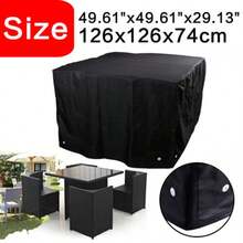 Heavy Duty Outdoor Waterproof Garden Patio Furniture Cover For Rattan Table Cube Outdoor - Black - View 16