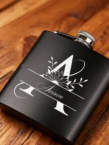 Personalized Wine Pot Gift For Men, Bachelor Party Gift, Groom Groomsman Dad Gift, Groom'S Wedding , Boyfriend Gift. Groom And Groomsman Personalized Matte Black 6-Ounce Wine Jug, Customized 6-Ounce Hip-Hop Wine Bottle, Laser Engraved Water Bottle, Party Wedding Party Gift, Gift For Boyfriend, Meaningful Valentine's Day Christmas Gifts