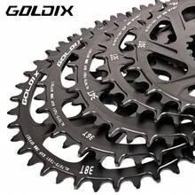 GOLDIX 30T/32T/34T/36T/38T Mountain Bike Narrow Wide Chainring, Compatible With XX1, X9, XO, X01, GX, NX