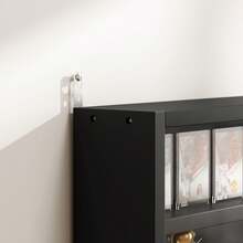 HOMCOM Vitrinas - Negro - Ver 9