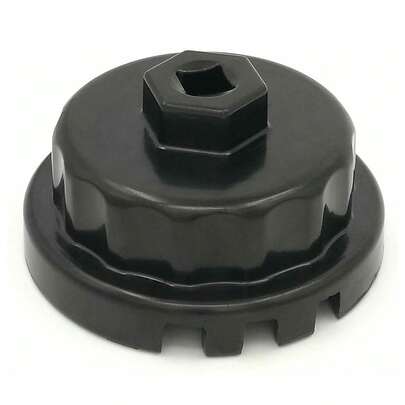 Oil Filter Wrench Oil Filter Tool Oil Filter Cap Wrench Removal Tool 64mm 14 Inner Diameter Flute Cartridge Type Socket Removal Tool