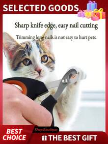 宠物指甲钳、猫指甲修剪器、宠物指甲护理产品批发、美容剪刀 - 彩色 - 查看 5