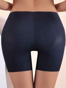 Women's Seamless Padded Shapewear Shorts, Slimming Waist, Lifting Buttocks, Breathable Tummy Control Underwear - Black - View 5