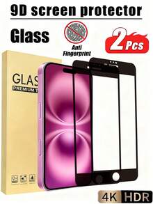 2pcs High Definition Tempered Glass Screen Protector, Compatible With Iphone 17, 17 Pro, 17 Pro Max, 17 Air, 16, 16 Plus, 16 Pro, 16 Pro Max, 15, 14, 13, 12, 11 Pro Max, X, XS, XR, Mini, 7, 8, 14 Plus, Also Compatible With Iphone 16/16 Plus - Clear - View 36