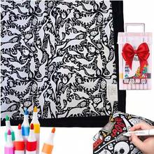 DIY Coloring Blanket With Markers - Color Your Own Blankets, Blanket Washable 1pcs - E-dinosaur+Marker - View 1