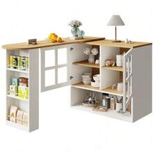 Dining Tables - White + MDF - View 8