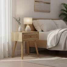 MOBLEKIT Nightstands - Natural Rattan 40x30x45 cM - View 5